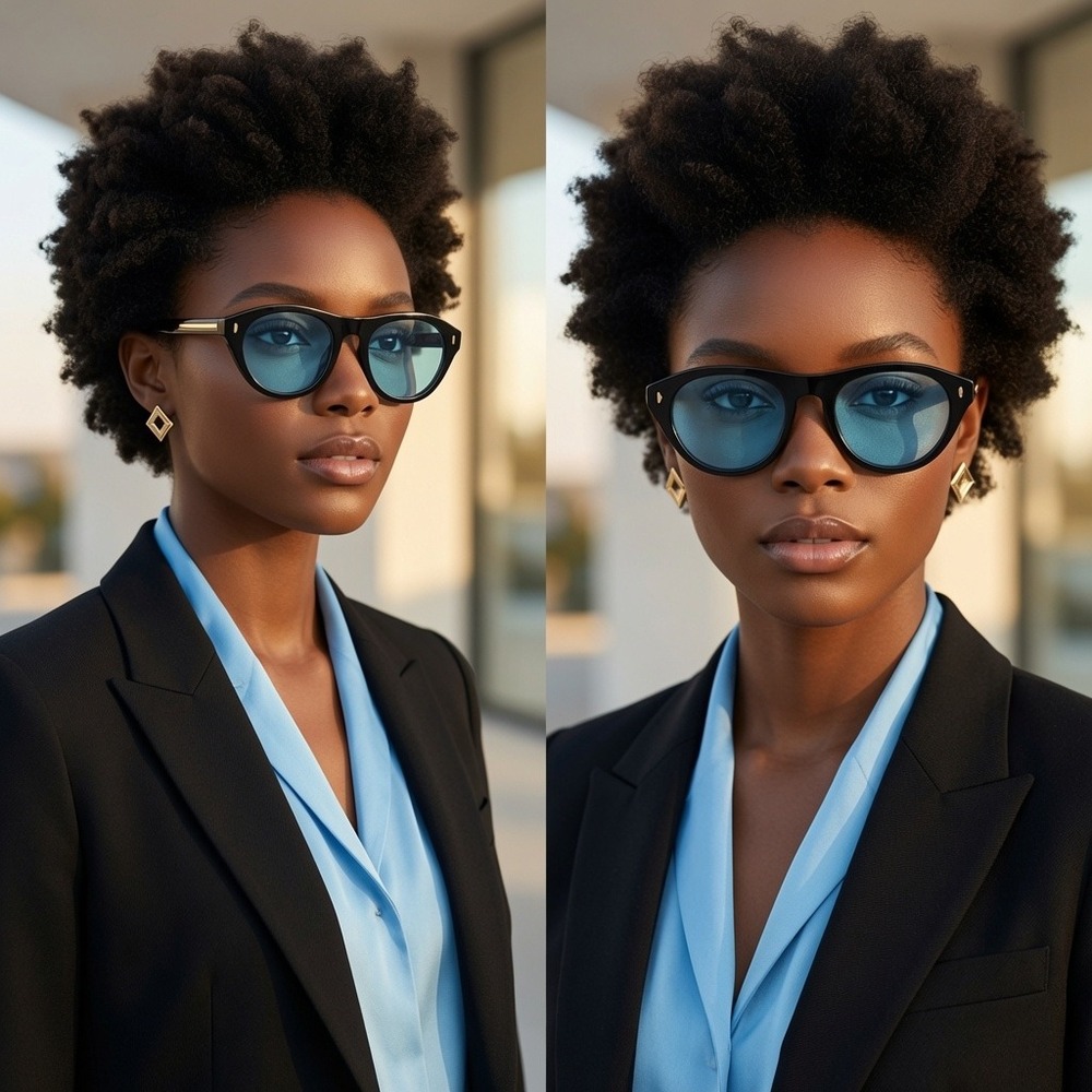 Sunglasses Streetwear Hip Hop Shape Urban Avant‎ Garde Women New Contour Goggles